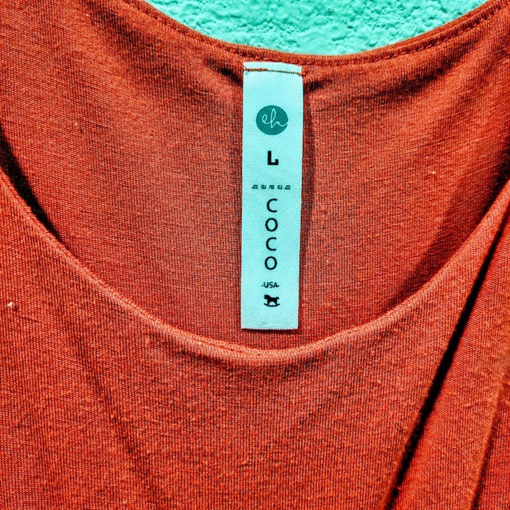 Beachcoco Coral Maternity Dress - Picture 4 of 4